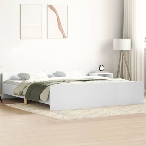Estructura de cama con cabecero y piecero  180x200 cm
