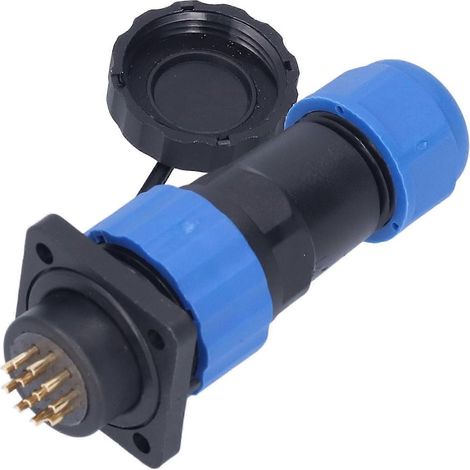 Wasserdichter quadratischer Stromanschluss für Luftfahrtanwendungen, Schweiß- und Industrieadapter 250 V 5 A SP20