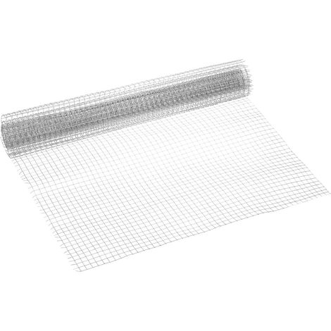Wire Mesh 15.8"x3.3ft, 2/7"(8mm) 20 Gauge Woven Stainless Steel 304 Roll Wire Mesh Fence For Garden Animals Fence Chicken Coop Fence Rabbits (1/5)