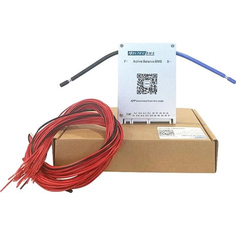 Système de gestion de batterie, équilibrage actif, surveillance Bluetooth, 8-17S 0.6A 60A (1/2)