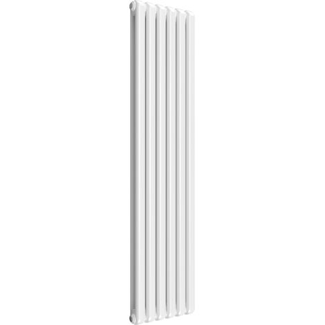 Reina Coneva Vertical Designer Radiator 1800mm H x 440mm W White (1/5)