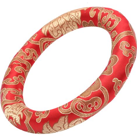 Coussin pour bol musical, rondelle de tasse en cristal cousue à la main, accessoires pour instruments de musique (1/5)