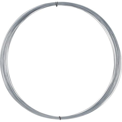 Fil d'attache grillage plastifié vert, diamètre 1,6 mm, botte de 50 m