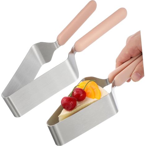 Ensemble de découpe-gâteaux multifonctionnel, 2 pièces, léger et pratique, idéal pour les gâteaux, les tartes et les cheesecakes. (1/4)