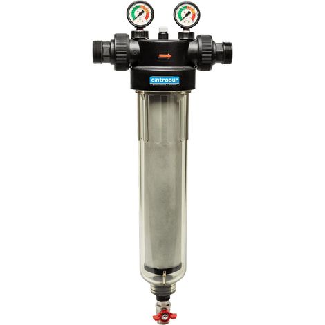 Cintropur – Filtre à sédiment 1"1/2 – Filtre tamis 25 microns – Débit 12 m³/h pour eau potable – Protection réseaux sanitaires et machines (1/4)