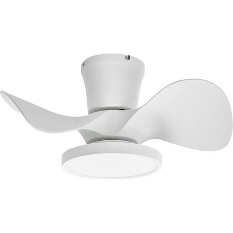 Quiet Ceiling Fan with LED Light 22 Inch (Approx. 55.9 cm) Large Air Volume Remote Control Suitable for Kitchen Bedroom Dining Room Patio (1/5)