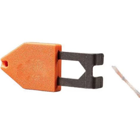 Ancre de corde pour menuiserie, outil de fixation ligne à craie, crochet d’ancrage pour travaux bois et chantier (1/5)