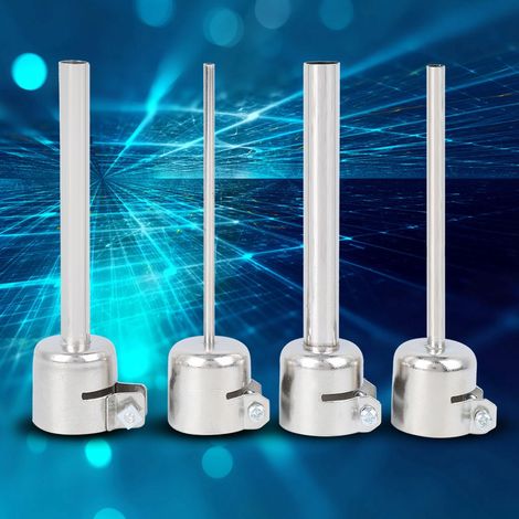 Station de soudage avec buse en alliage d'aluminium pour pistolet à air chaud 861DW (4 pièces) - Réparation de téléphones (1/5)