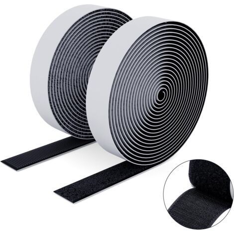 Double Sided Adhesive Tape 16mm x 3m, Heavy Duty, for Frames, Screens, Carpets and DIY (Black) (1/5)