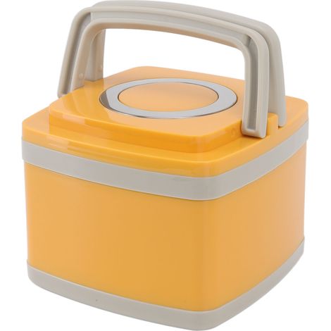 Boîte Bento Isotherme en Acier Inoxydable 304 Anti-Fuites Grande Capacité 0.9L pour Pique-nique Bureau École (1/5)