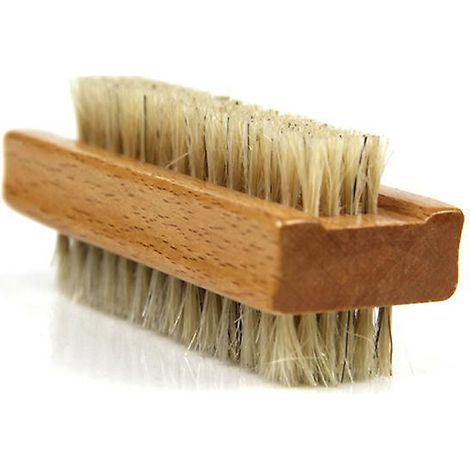 brosse Mains Et Ongles Avec Poils En Bois De Htre Naturel - Deux Faces (1/5)