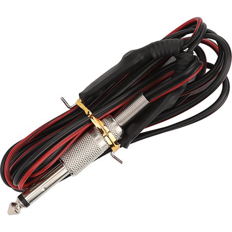 Câble d'alimentation en silicone professionnel 1.7m pour machine à tatouer, accessoire de connexion pour matériel de tatouage (1/5)