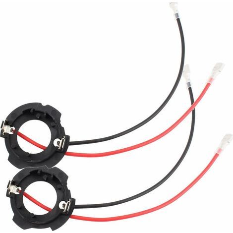 Pair H7 LED-Scheinwerferlampen-Adapterhalter für Golf 5 MK5 GTI Jetta