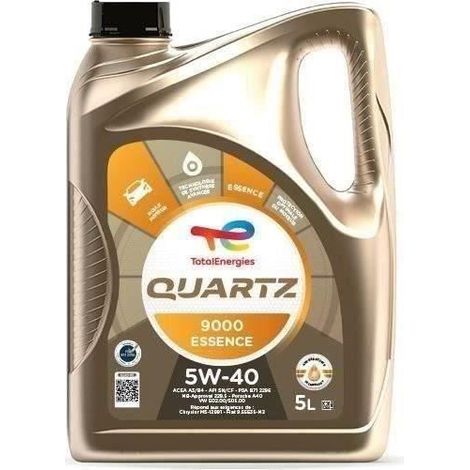 Motoröl - TotalEnergies - Quartz 9000 Benzin 5W-40 - 5L