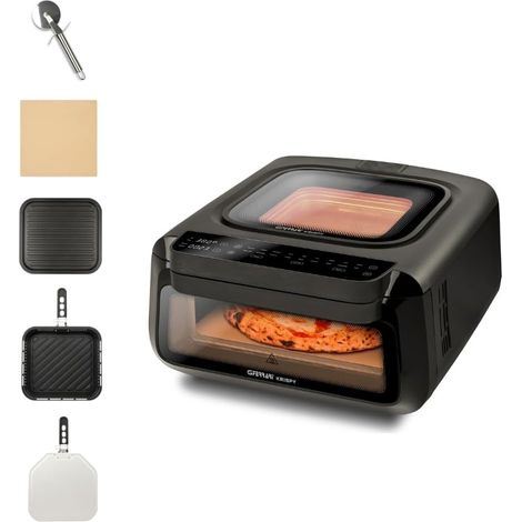 G3 Ferrari Krispy G10225 Friggitrice ad aria, Forno Pizza e Grill BBQ (1/5)