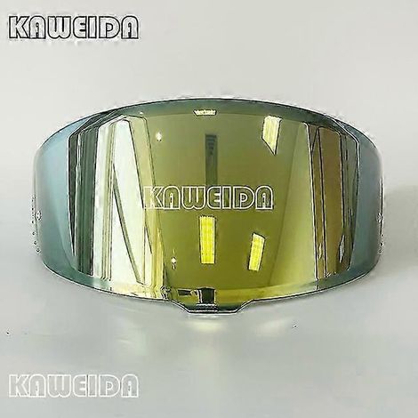 Visière de protection solaire et UV pour moto Shoei RF1400 NXR2 CWR-F2 CWR-F2R Z8 X15 X-Fifteen X-SPR Pro - Couleur : Or (1/4)