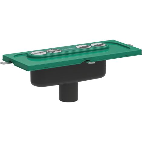 Hansgrohe – Corps encastrable de douche linéaire – Installation verticale – Débit jusqu’à 60 l/min – DN50 – 1002180