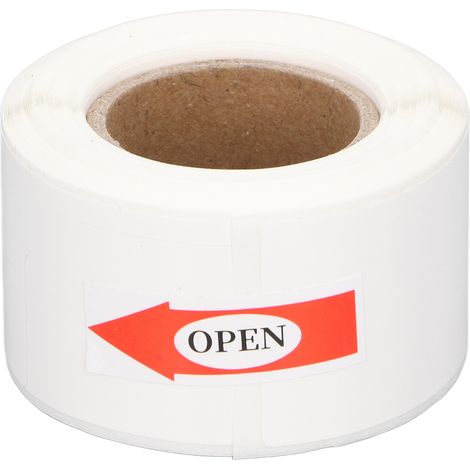 Étiquette de câble thermique, 1 rouleau, papier autocollant étanche, résistant à l'huile, sans encre, pour l'ingénierie de la Communication par Fiber, blanc (1/5)