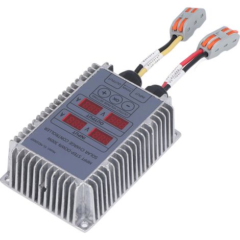 MPPT-Abwärtswandler 10-30V Solarladeregler, einstellbare Regelung für 300W Batterie (1/5)