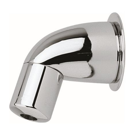 BRACCIO DOCCIA ANTIVANDALO C/SOFFIONE INCORPORATO OTTONE- Cromo 1/2- RIVER- pezzi 1