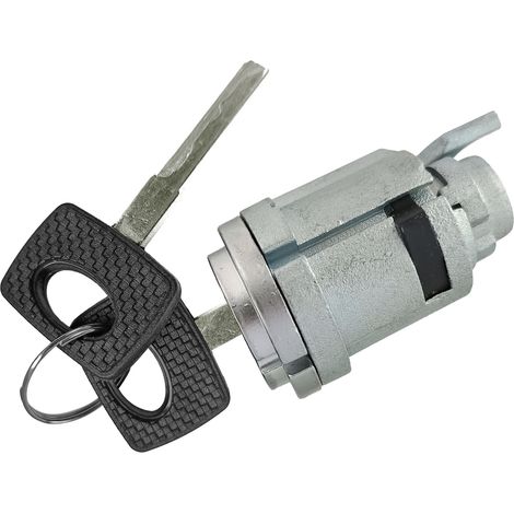 Convient pour les pièces de rechange du cylindre de serrure d'allumage Mercedes-Benz W129 W140, avec petite clé extérieure fraisée (2 clés). (1/4)