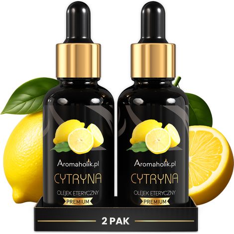 ACEITE DE LIMÓN, ACEITES ESENCIALES AROMAHÓLICOS 100% NATURALES 60ML - LIMÓN