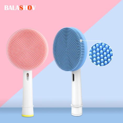 Têtes de brosse de rechange pour brosse à dents électrique Oral-B, brosse nettoyante pour le visage, outils de soins de la peau (1/5)