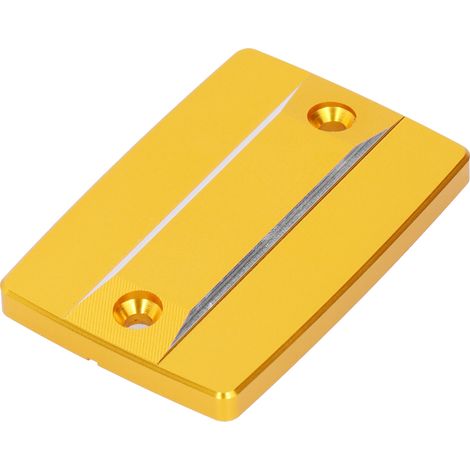 Bouchon de réservoir de liquide de frein avant en alliage d'aluminium, compatible avec Yamaha MT-07/09 FZ1/FZ8 XJ6 (Or) (1/5)