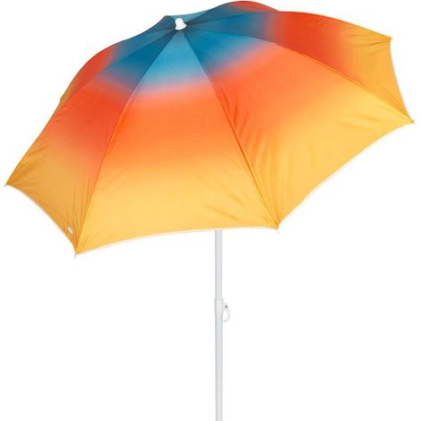 Aktive Parasol multicolore 180 cm diamètre plage jardin