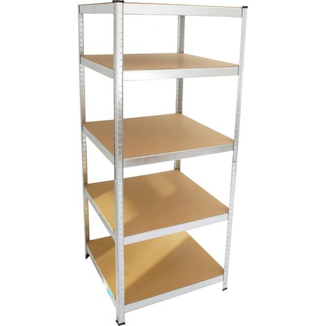 Schwerlastregal 180x75x75cm 875 kg 5 Böden Regal Steckregal Lagerregal (1/5)