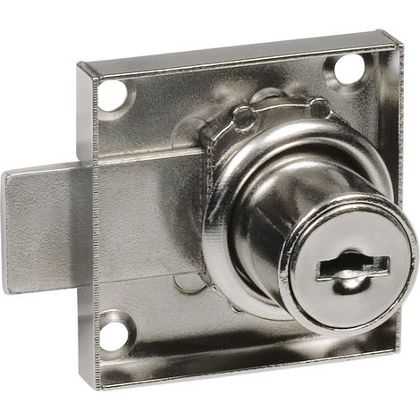 -CAHERSA- CERRADURA MUEBLE 1A Niquel  AMIG (1/2)