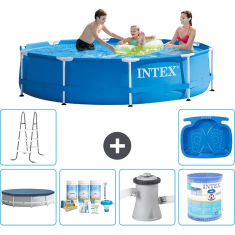 Intex Piscine Tubulaire Ronde - 305x76 cm - 7-pièces S41487 (1/5)