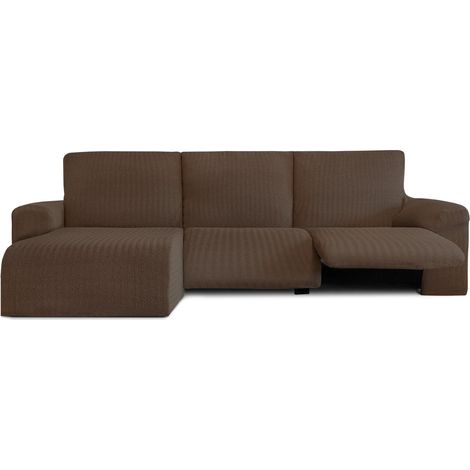 Housse De Canapé M/0 Ch. Longue Relax Premium Jaz Gauche C/7 Bras Court (1/5)