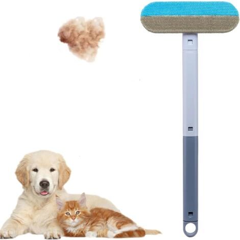 Brosse d'épilation, adaptée pour éliminer les poils de chien, de chat, et également adaptée aux tapis, aux vêtements et à la literie. (1/5)