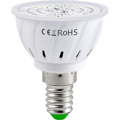 Ampoule LED de culture pour plantes d'intérieur, ampoule LED pour plantes à spectre rouge-bleu, culot E14, 220 V (1/5)