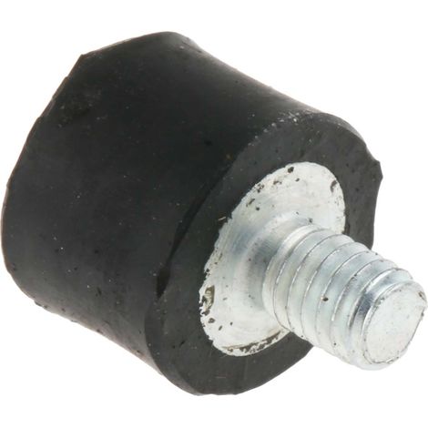 Bobine mâle à femelle RS PRO M4 Ø 10mm en Caoutchouc naturel ( Prix pour Sachet de 8 ) (1/2)