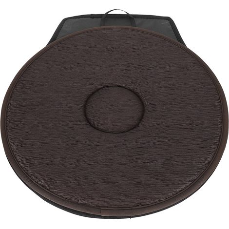 Coussin de voiture rond et portable rotatif à 360°, tapis de protection antidérapant pour femmes enceintes et personnes âgées (1/5)