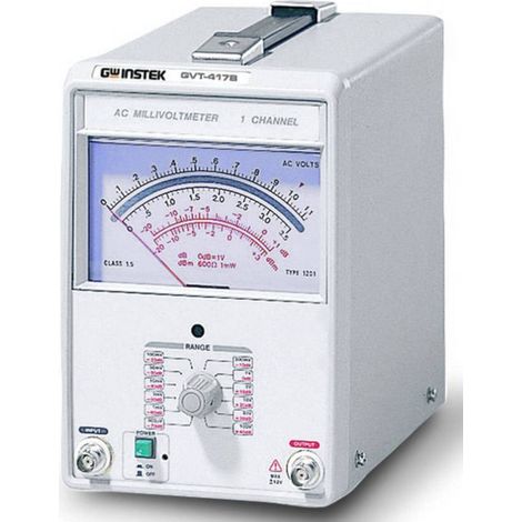 GW Instek 01VT417B00GS GVT-417B millivolt metro 1 pz.