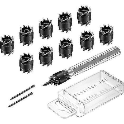 Kit de 13 pièces pour arrache-points de soudure, forets et arrache-points HSS 3/8 pour Power S202412272074 (1/5)