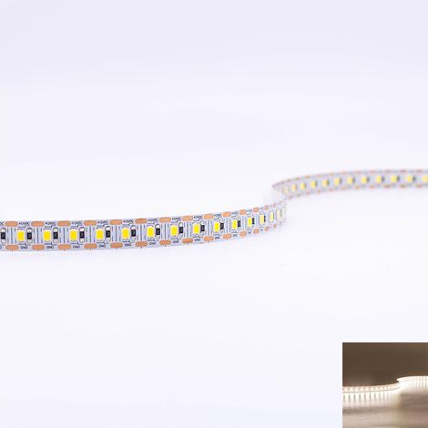 Single Cut 12V LED Streifen 5M 17,7W/m 120LED/m 10mm - Lichtfarbe: Neutralweiß 4000K - Schutzart: IP20 (1/5)