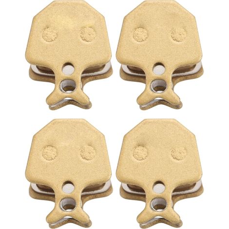 Plaquettes de frein à disque VTT en métal avec base cuivre pour pistes urbaines et rurales MJ05B (1/5)