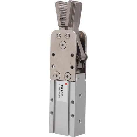 Pince de préhension robotisée à vérin pneumatique, mini-pince de préhension pneumatique à double action en carbure cémenté (1/5)