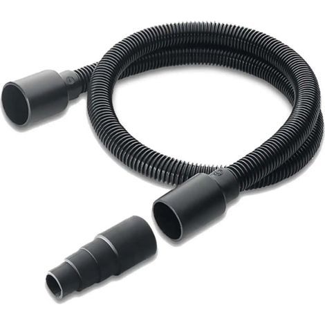 Flexible d'aspiration, compatible avec les aspirateurs Kärcher WD2, WD3, WD4, WD5 et WD6, flexible d'aspiration avec adaptateur, 1 m, Réf. 28631120 (1/4)