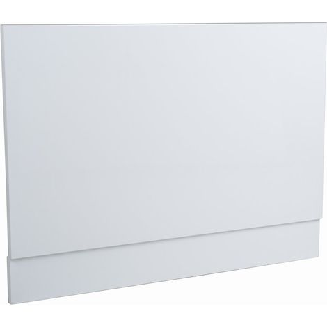 Aquariss Gloss White Wood MDF Shower Bath Panel 800mm End Panel