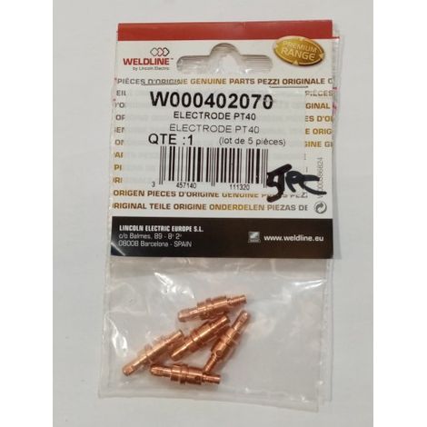 ELECTRODO PT40-8/-12 - LINCOLN