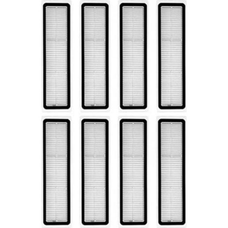 8 PièCes Filtre HEPA Lavable pour Xiaomi Dreame Bot D10 plus RLS3D Robot Aspirateur PièCes de Rechange (1/4)