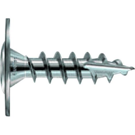 100 Vis Bois pour Pied de Poteau Galvanisée Tx 40 - 8x40 mm - D-Work