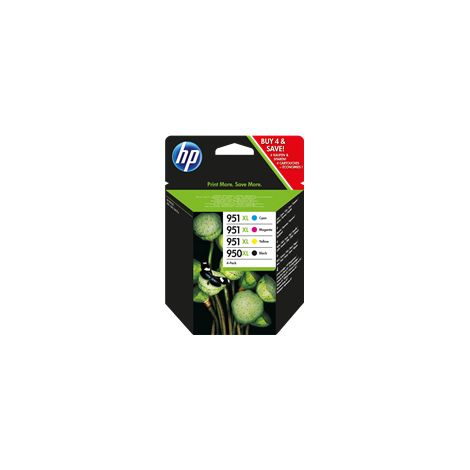 HP 950XL+951XL Multipack negro / cian / magenta / amarillo