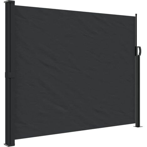 Auvent latéral rétractable noir 160x300 (1/5)