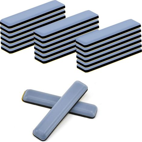 Möbelgleiter – aus Teflon und TPU – für glatte Böden – 7,5 x 1,5 cm – 24er-Packung (1/5)